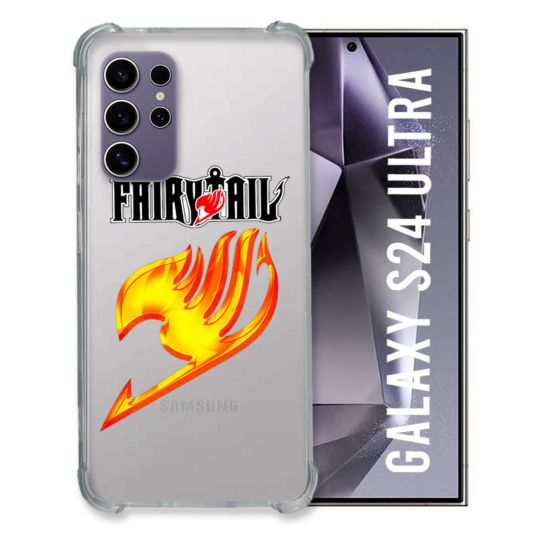 Coque Transparente Pour Samsung Galaxy S24 Ultra Fairy Tail