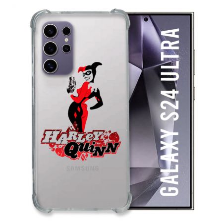 Coque Transparente Pour Samsung Galaxy S24 Ultra Harley Quinn