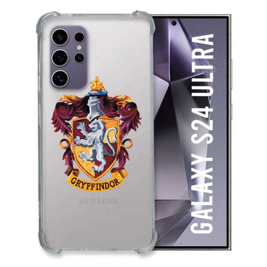 Coque Transparente Pour Samsung Galaxy S24 Ultra Harry Potter Griffindor