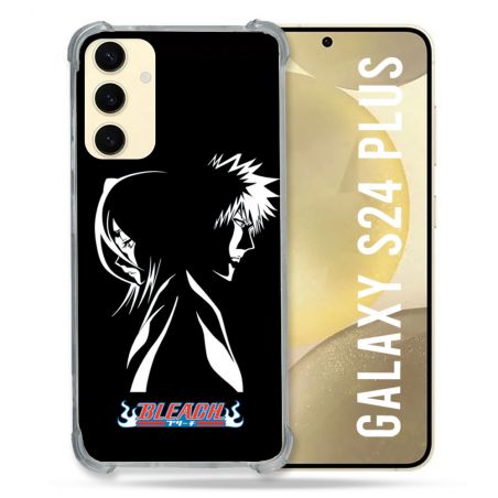 Coque Renforcée En Verre Trempé Pour Samsung Galaxy S24 Plus Manga Bleach Duo