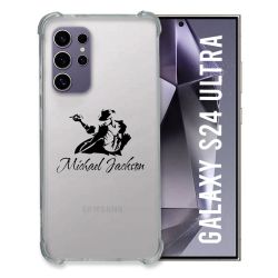 Coque Transparente Pour Samsung Galaxy S24 Ultra Michael Jackson