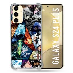 Coque Renforcée En Verre Trempé Pour Samsung Galaxy S24 Plus Manga Bleach Pele Mele