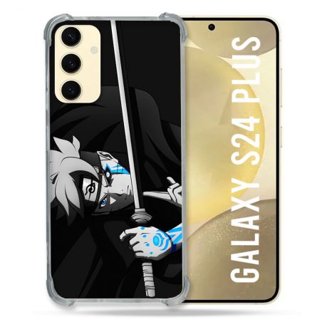 Coque Renforcée En Verre Trempé Pour Samsung Galaxy S24 Plus Manga Boruto Epée