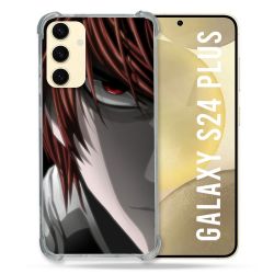 Coque Renforcée En Verre Trempé Pour Samsung Galaxy S24 Plus Manga Death Note Kira