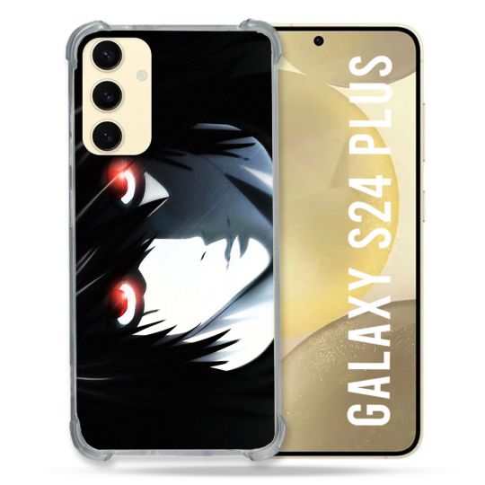 Coque Renforcée En Verre Trempé Pour Samsung Galaxy S24 Plus Manga Death Note L