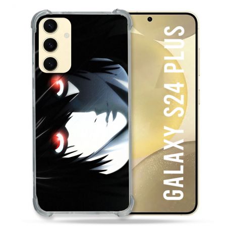 Coque Renforcée En Verre Trempé Pour Samsung Galaxy S24 Plus Manga Death Note L