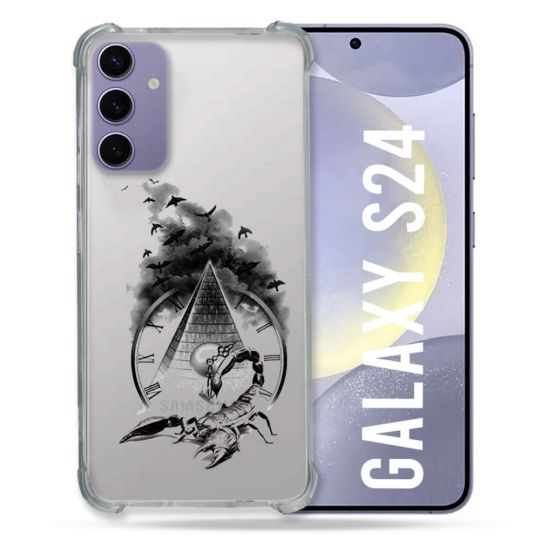 Coque Transparente Pour Samsung Galaxy S24 Scorpion