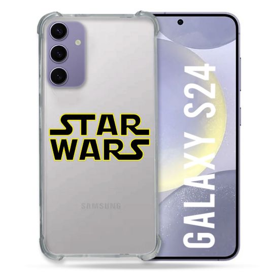 Coque Transparente Pour Samsung Galaxy S24 Star Wars