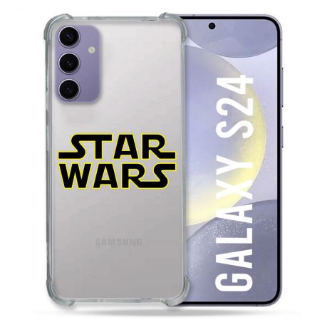 Coque Transparente Pour Samsung Galaxy S24 Star Wars