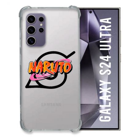 Coque Transparente Pour Samsung Galaxy S24 Ultra Naruto Logo