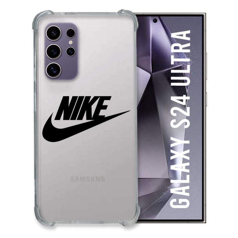 Coque Transparente Pour Samsung Galaxy S24 Ultra Nike