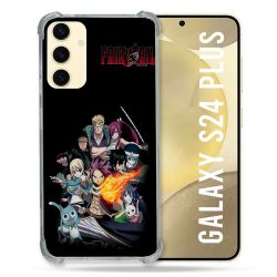 Coque Renforcée En Verre Trempé Pour Samsung Galaxy S24 Plus Manga Fairy Tail Logo Team