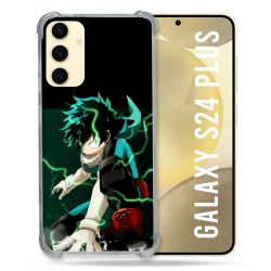 Coque Renforcée En Verre Trempé Pour Samsung Galaxy S24 Plus Manga My Hero Academia Deku