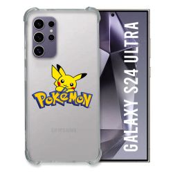 Coque Transparente Pour Samsung Galaxy S24 Ultra Pokemon