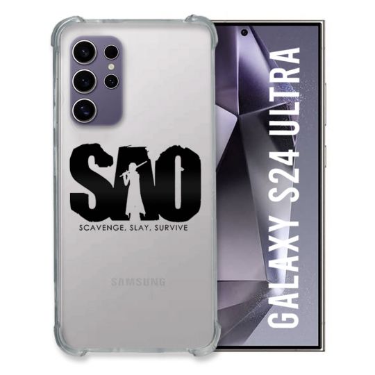 Coque Transparente Pour Samsung Galaxy S24 Ultra SAO