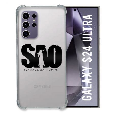 Coque Transparente Pour Samsung Galaxy S24 Ultra SAO