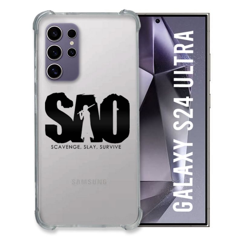 Coque Transparente Pour Samsung Galaxy S24 Ultra SAO