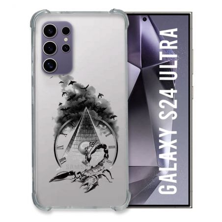 Coque Transparente Pour Samsung Galaxy S24 Ultra Scorpion