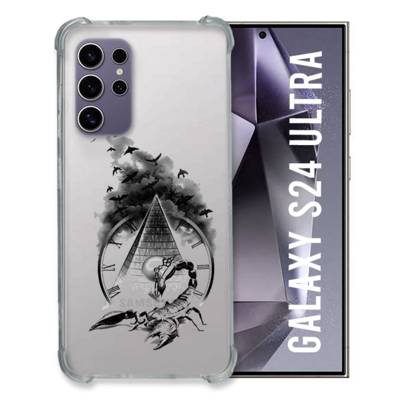 Coque Transparente Pour Samsung Galaxy S24 Ultra Scorpion