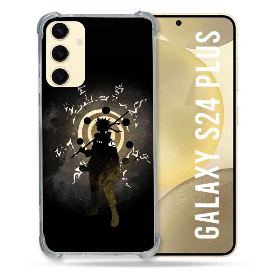 Coque Renforcée En Verre Trempé Pour Samsung Galaxy S24 Plus Manga Naruto Sage