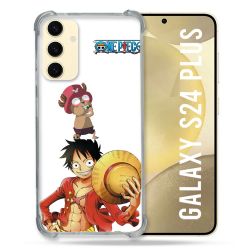 Coque Renforcée En Verre Trempé Pour Samsung Galaxy S24 Plus Manga One Piece Chopper