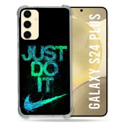 Coque Renforcée En Verre Trempé Pour Samsung Galaxy S24 Plus Nike Just Do It