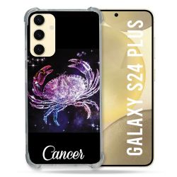 Coque Renforcée En Verre Trempé Pour Samsung Galaxy S24 Plus Signe Zodiaque 2 Cancer