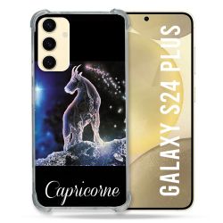Coque Renforcée En Verre Trempé Pour Samsung Galaxy S24 Plus Signe Zodiaque 2 Capricorne