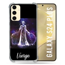 Coque Renforcée En Verre Trempé Pour Samsung Galaxy S24 Plus Signe Zodiaque 2 Vierge
