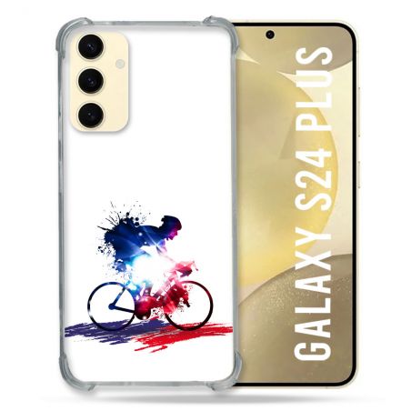 Coque Renforcée En Verre Trempé Pour Samsung Galaxy S24 Plus Sport Cyclisme France