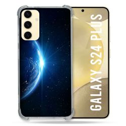 Coque Renforcée En Verre Trempé Pour Samsung Galaxy S24 Plus Univers Planete Terre