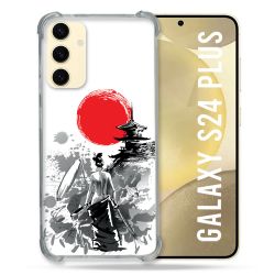 Coque Renforcée En Verre Trempé Pour Samsung Galaxy S24 Plus Voyage Japon Femme