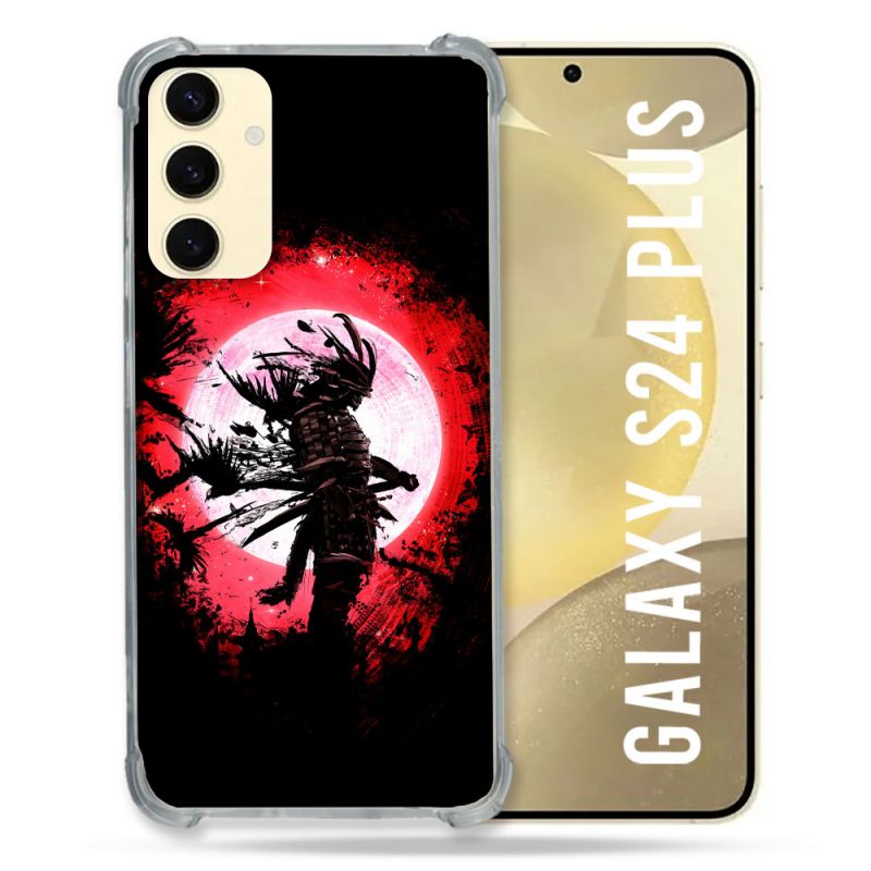 Coque Renforcée En Verre Trempé Pour Samsung Galaxy S24 Plus Voyage Japon Samourai