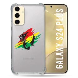 Coque Transparente Pour Samsung Galaxy S24 Plus Bob Marley Graf