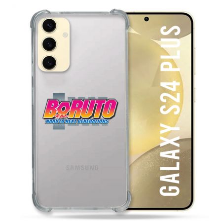 Coque Transparente Pour Samsung Galaxy S24 Plus Boruto Logo