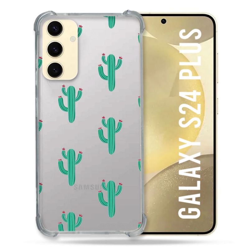 Coque Transparente Pour Samsung Galaxy S24 Plus Cactus
