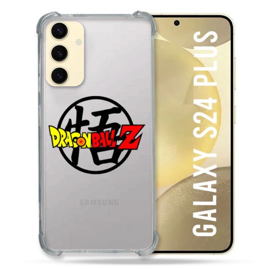 Coque Transparente Pour Samsung Galaxy S24 Plus Dragon Ball Logo