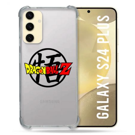 Coque Transparente Pour Samsung Galaxy S24 Plus Dragon Ball Logo