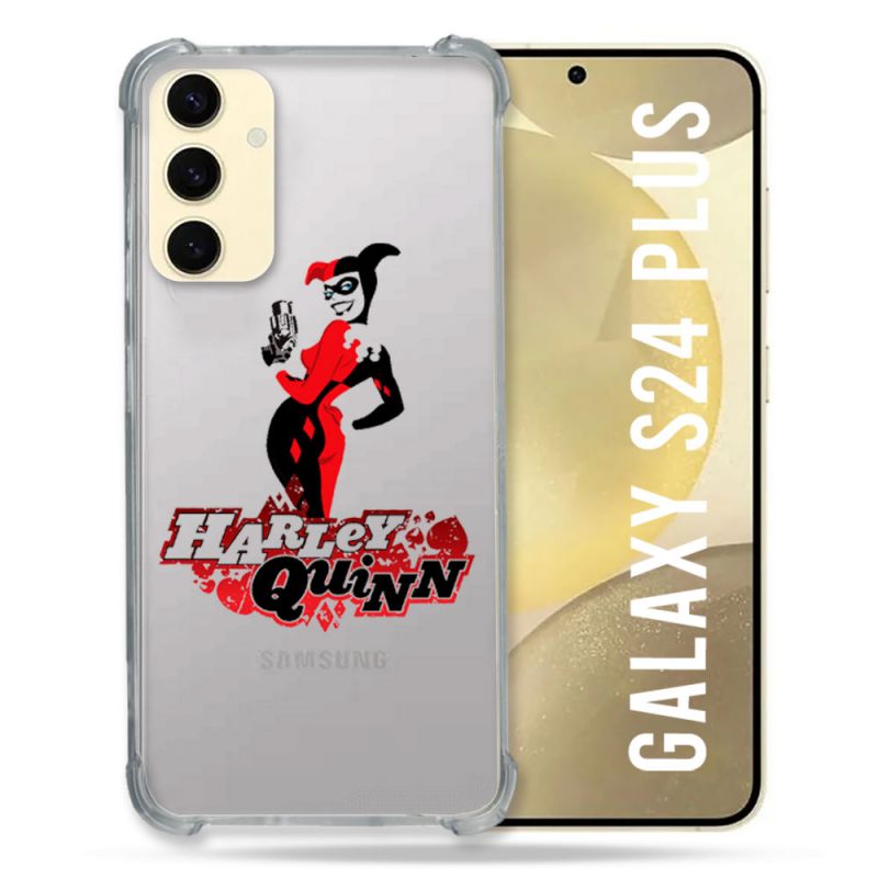 Coque Transparente Pour Samsung Galaxy S24 Plus Harley Quinn