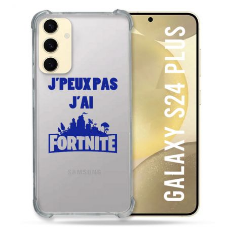 Coque Transparente Pour Samsung Galaxy S24 Plus Jpeux pas jai Fortnite