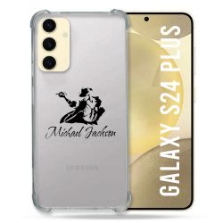 Coque Transparente Pour Samsung Galaxy S24 Plus Michael Jackson