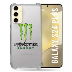 Coque Transparente Pour Samsung Galaxy S24 Plus Monster Energy
