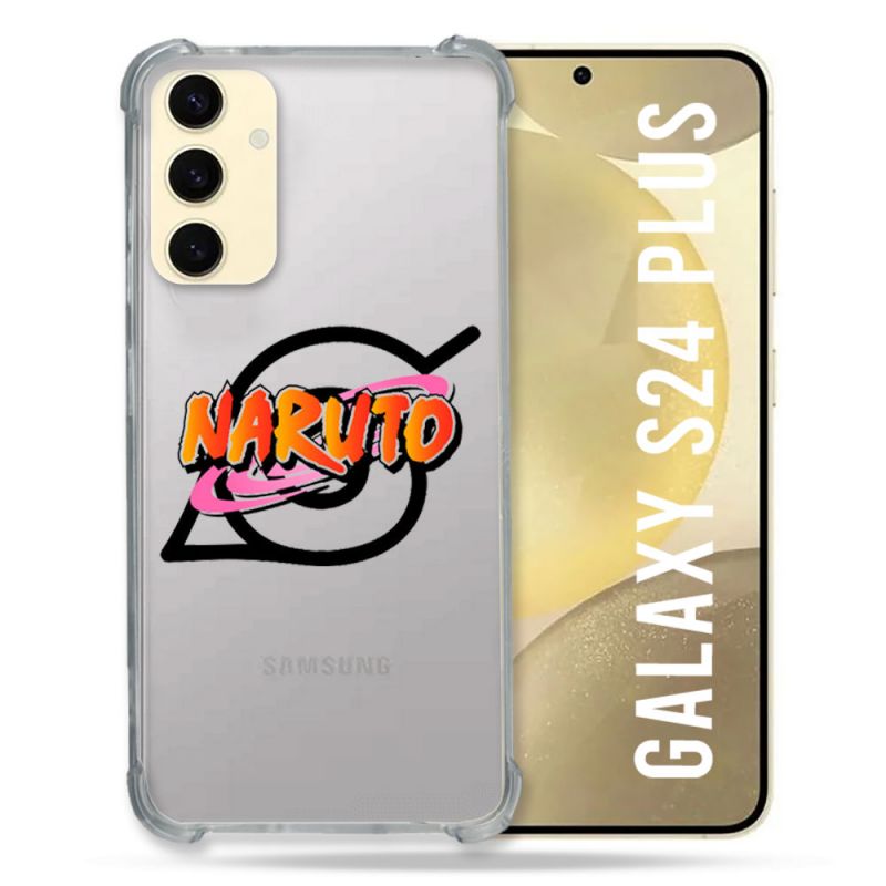 Coque Transparente Pour Samsung Galaxy S24 Plus Naruto Logo