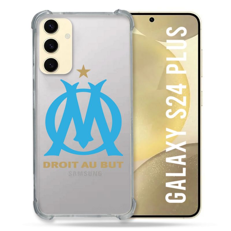 Coque Transparente Pour Samsung Galaxy S24 Plus Olympique Marseille OM