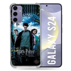 Coque Renforcée En Verre Trempé Compatible Magsafe Pour Samsung Galaxy S24 Harry Potter Azkaban