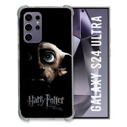 Coque Renforcée En Verre Trempé Compatible Magsafe Pour Samsung Galaxy S24 Ultra Harry Potter Hollows Dobby