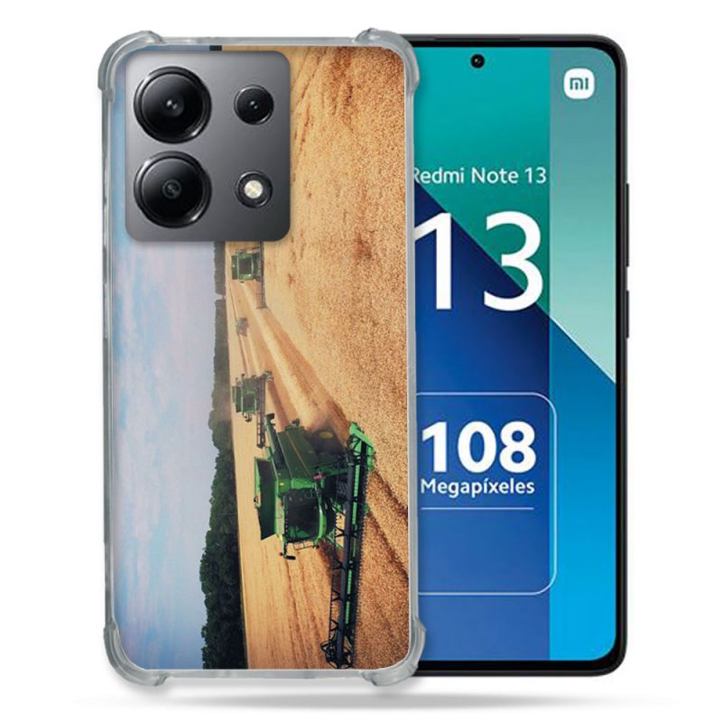 Coque Renforcée Shatterproof Pour Xiaomi Redmi Note 13 4G Agriculture Moissonneuse