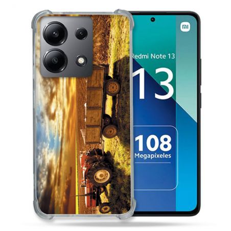 Coque Renforcée Shatterproof Pour Xiaomi Redmi Note 13 4G Agriculture Tracteur Color