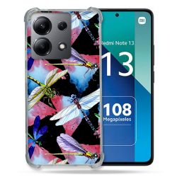 Coque Renforcée Shatterproof Pour Xiaomi Redmi Note 13 4G Animal Libellule
