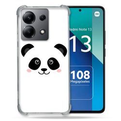 Coque Renforcée Shatterproof Pour Xiaomi Redmi Note 13 4G Animal Panda Blanc